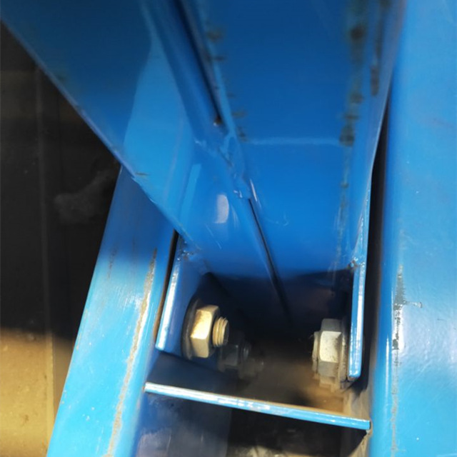 Rack en porte-à-faux à simple face pour tuyau léger en acier de stockage