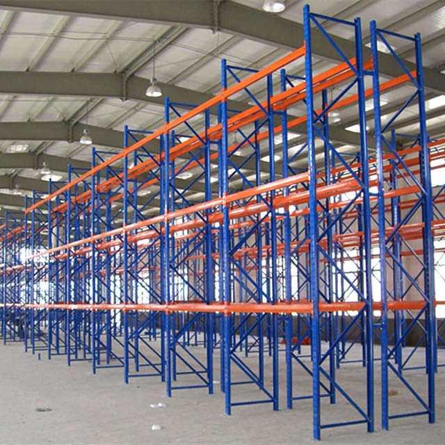 Rayonnage à palettes sélectif de stockage pour supermarché